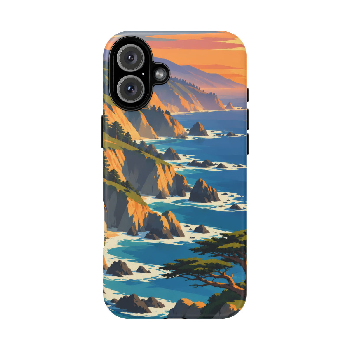 Big Sur — Cypress Coast iPhone Tough Case