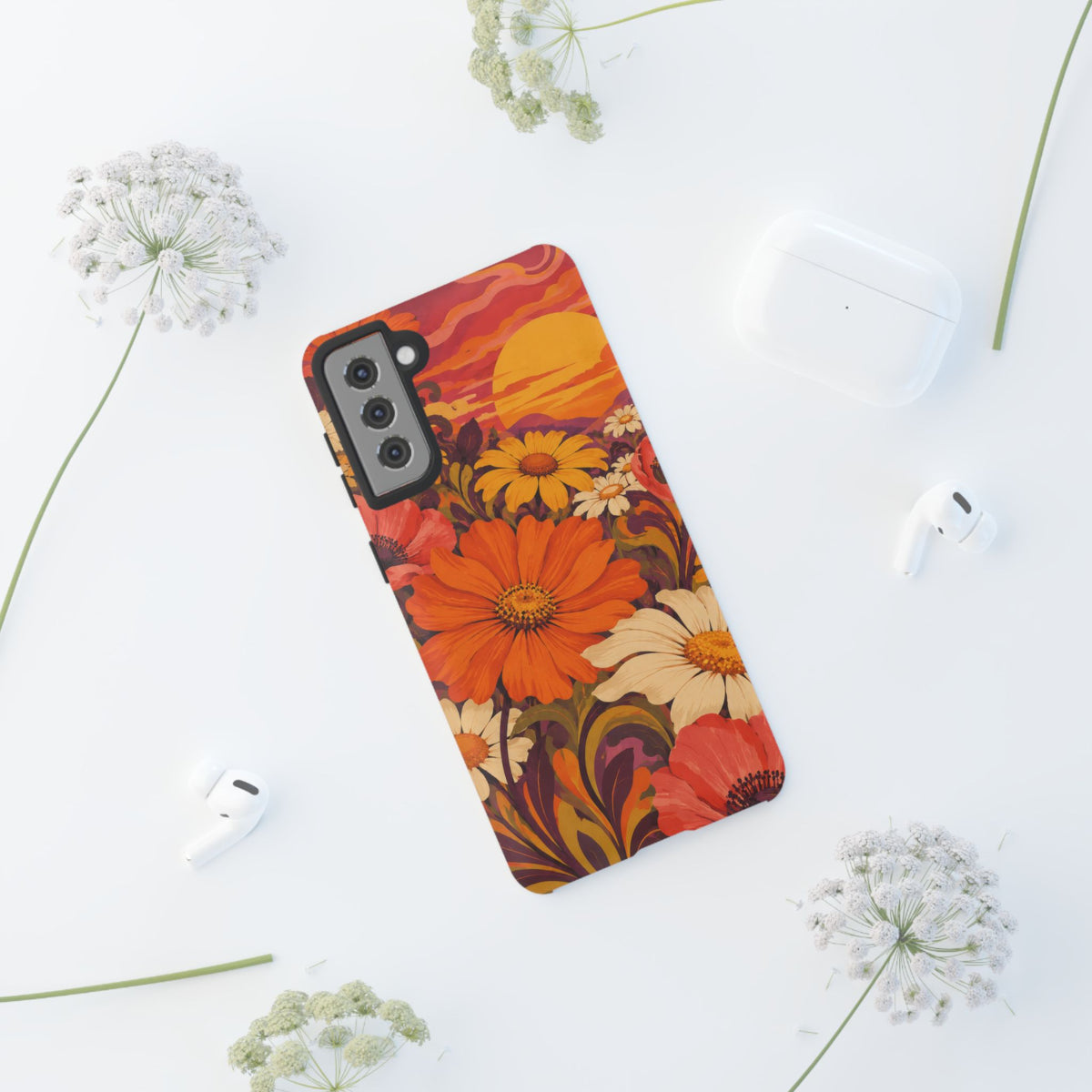 Flower Child Sun Samsung Galaxy Tough Case | flower power
