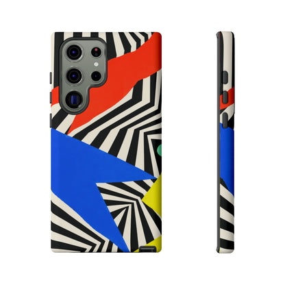 Broken Signal Samsung Galaxy Tough Case | Optical Stripe Art