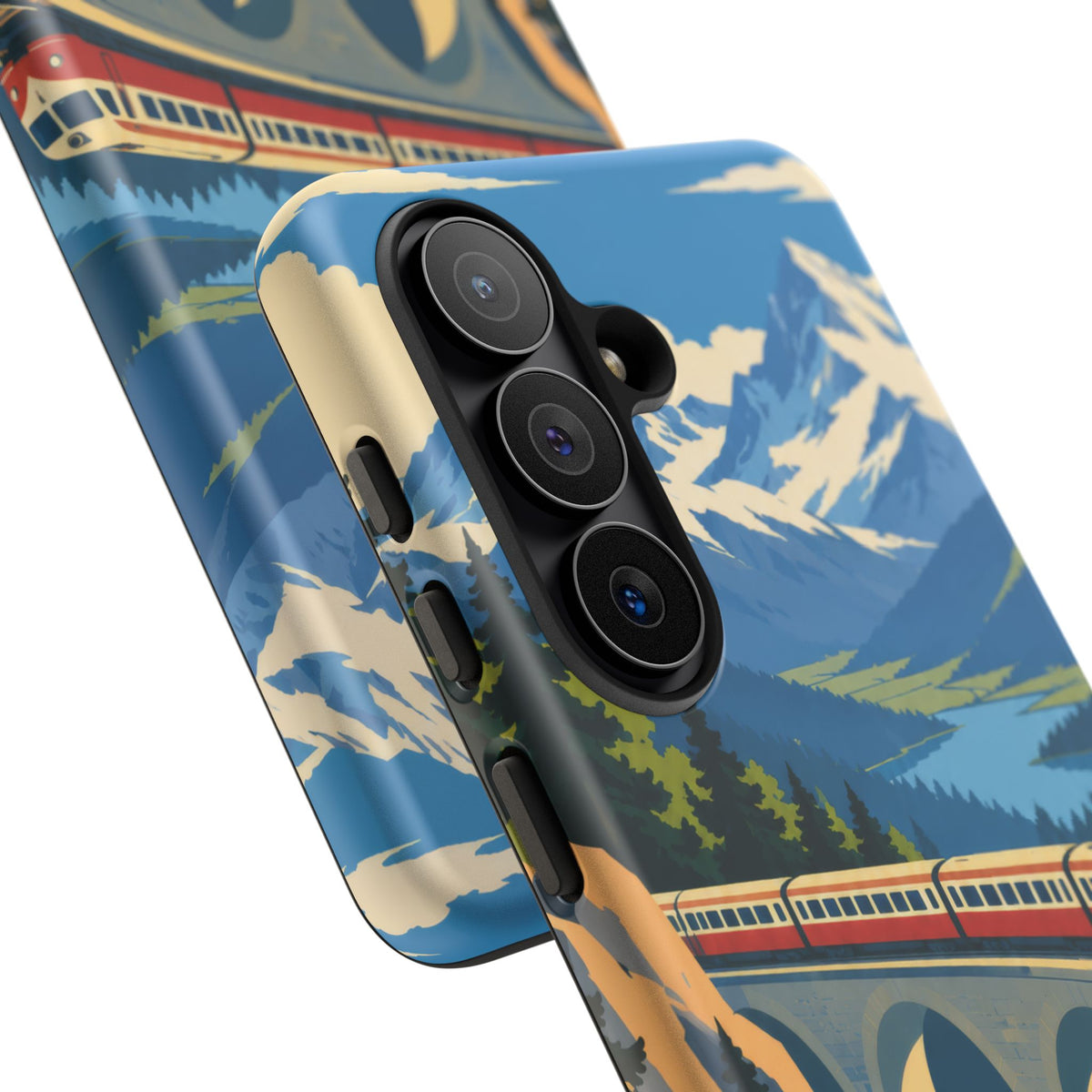 Travel by Train — Alpine Express Samsung Galaxy Tough Case | train travel