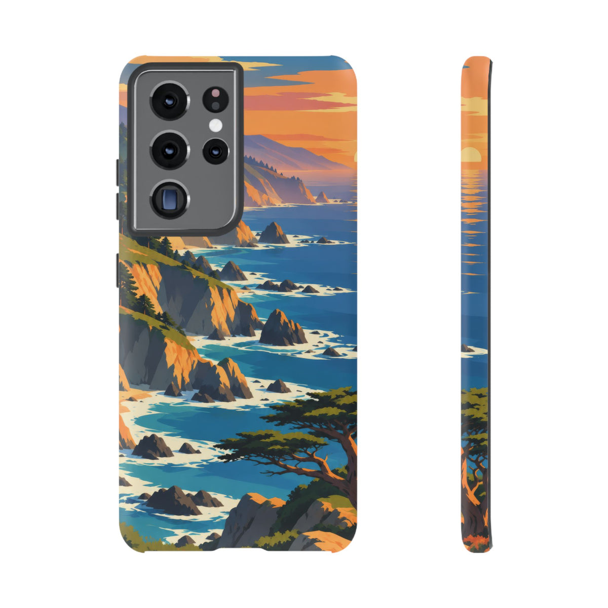 Big Sur — Cypress Coast Samsung Galaxy Tough Case