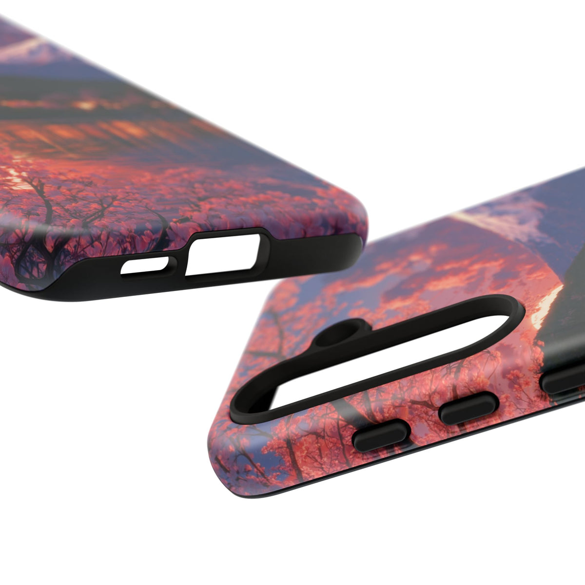 Sakura Lakeside Village Samsung Galaxy Tough Phone Case