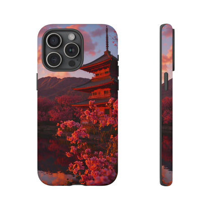 Pagoda Afterglow iPhone Tough Phone Case