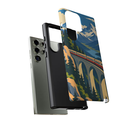 Travel by Train — Alpine Express Samsung Galaxy Tough Case | train travel