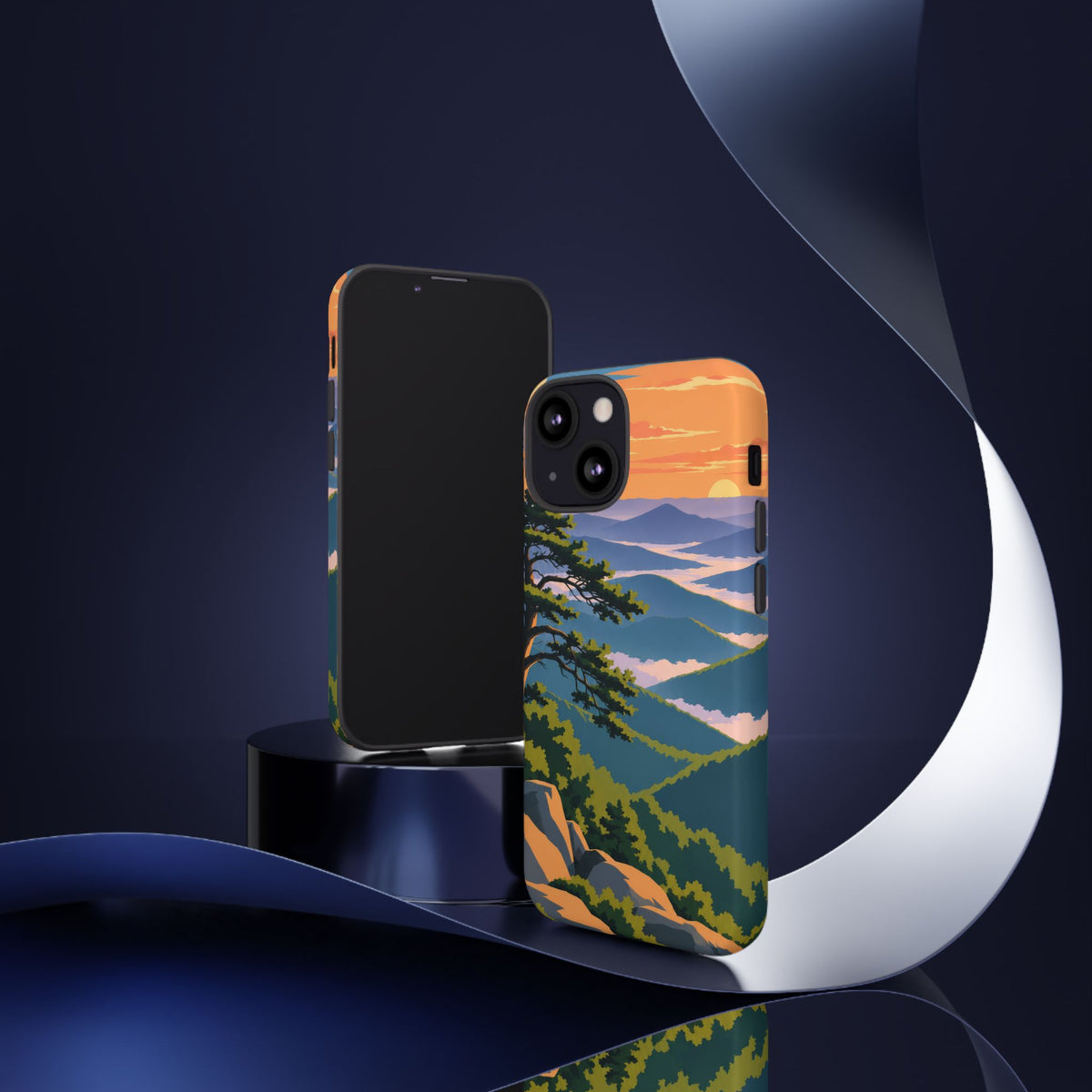 Shenandoah — Blue Hour Ridges iPhone Tough Case
