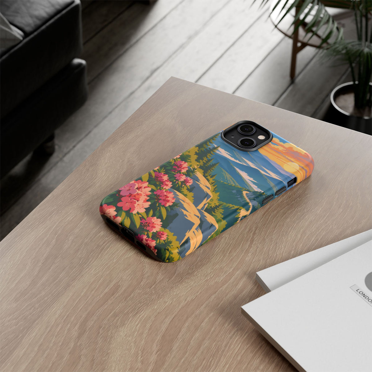 Blue Ridge Parkway — Ridgeway Bloom iPhone Tough Case