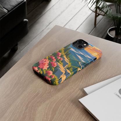Blue Ridge Parkway — Ridgeway Bloom iPhone Tough Case