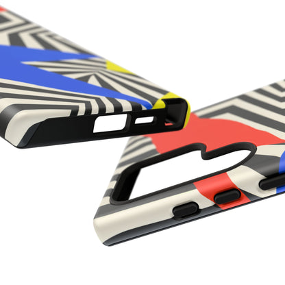 Broken Signal Samsung Galaxy Tough Case | Optical Stripe Art