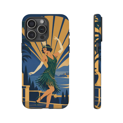 1920s Flapper — Jazz After Dark iPhone Tough Case