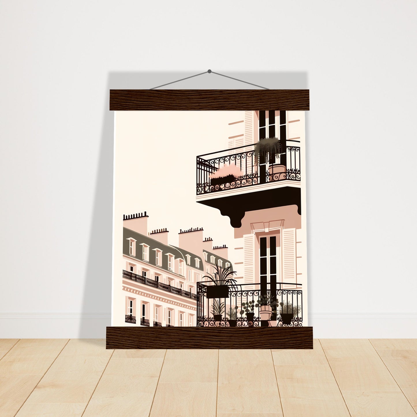 Wall Art - Balcony Bliss in Paris