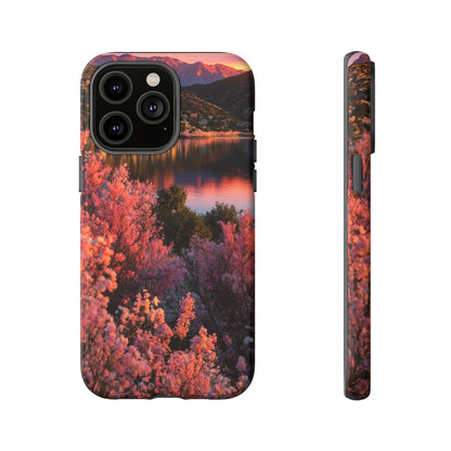 Alpine Bloom Lake iPhone Tough Phone Case