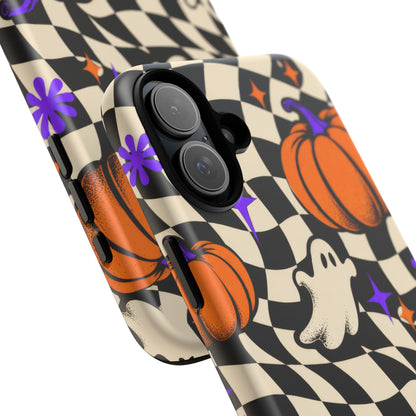 Spectral Groove iPhone Tough Case | retro halloween