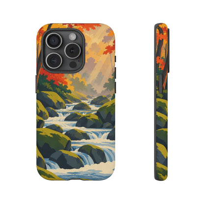 Great Smoky Mountains — Autumn Creek iPhone Tough Case