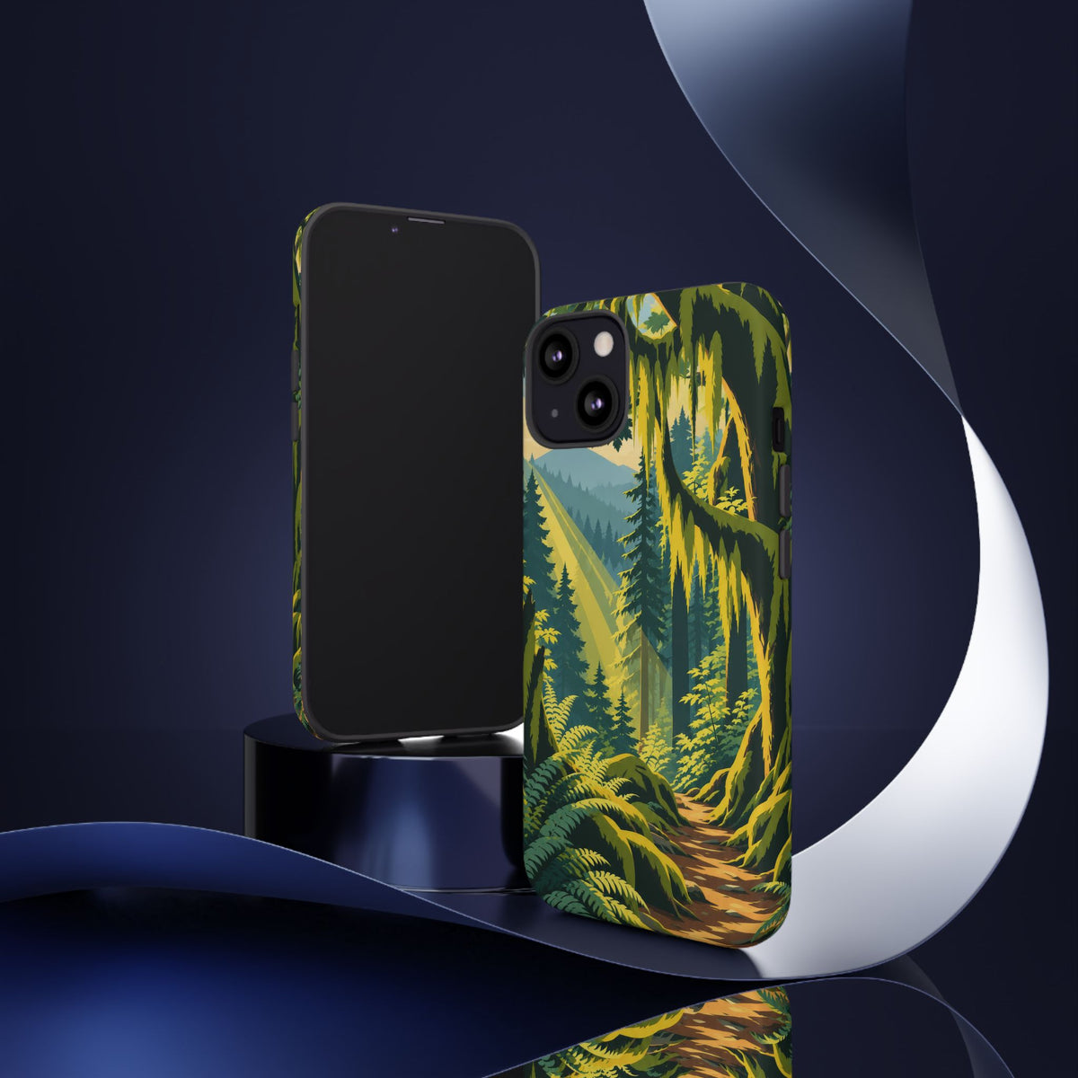 Hoh Rain Forest — Mosslight iPhone Tough Case