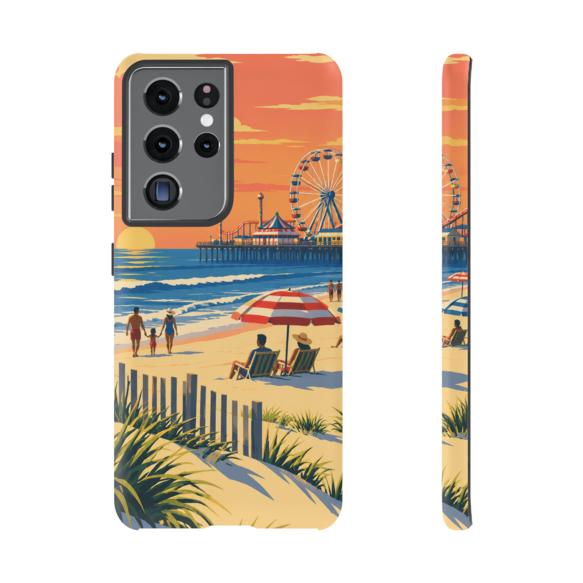 New Jersey Shore — Boardwalk Summer Samsung Galaxy Tough Case