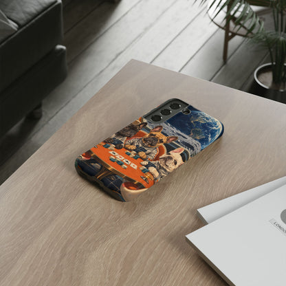 Lunar Card Club Samsung Galaxy Tough Case | french bulldog