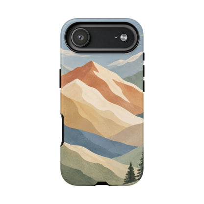 Sandstone Horizon iPhone Tough Case | sandstone mountains