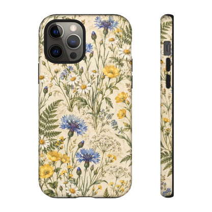 Meadow Archive iPhone Tough Case | wildflowers