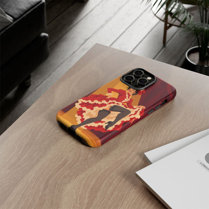 Moulin Rouge Dancer — Crimson Cabaret iPhone Tough Case | cabaret dancer
