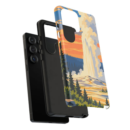 Yellowstone — Geyser Dawn Samsung Galaxy Tough Case
