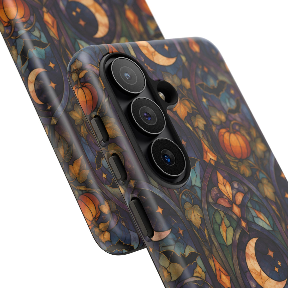 Amber Moon Window Samsung Galaxy Tough Case | celestial halloween