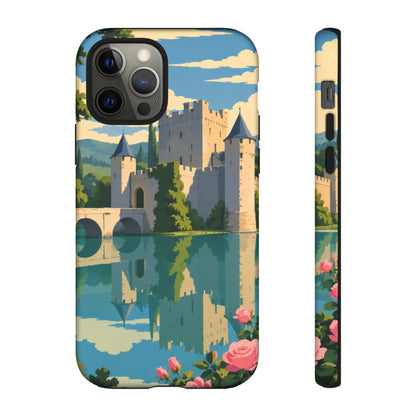 English Castle — Moat and Roses iPhone Tough Case