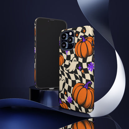 Spectral Groove iPhone Tough Case | retro halloween