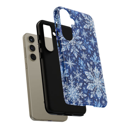 Frosted Midnight Samsung Galaxy Tough Case | snowflake