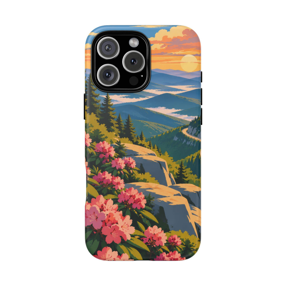 Blue Ridge Parkway — Ridgeway Bloom iPhone Tough Case