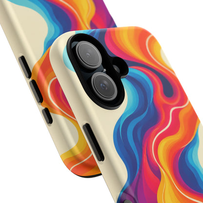 Electric Tide iPhone Tough Case | psychedelic wave