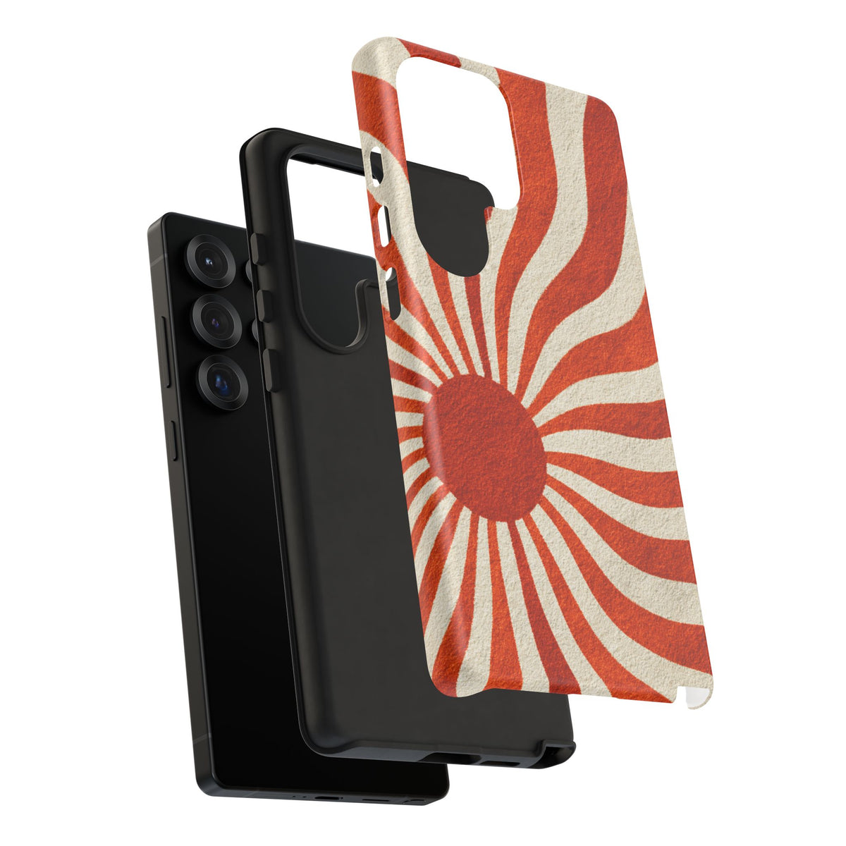 Terracotta Sunburst Samsung Galaxy Tough Phone Case