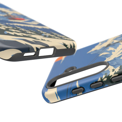 Swiss Skiing — Lift to the Sky Samsung Galaxy Tough Case