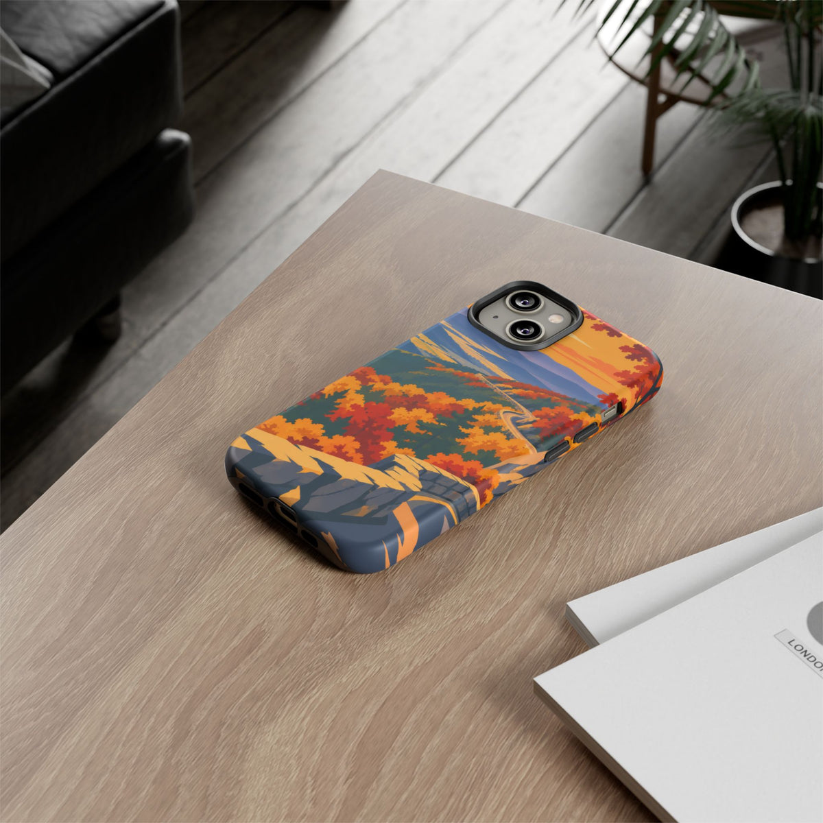 Skyline Drive — Overlook Gold iPhone Tough Case