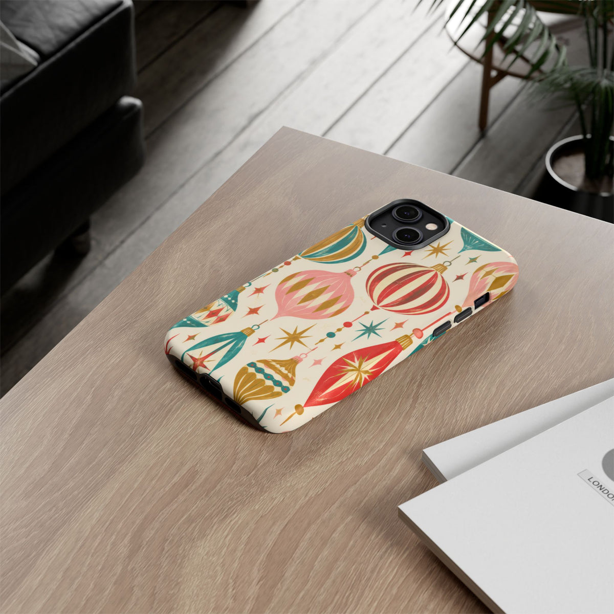 Holiday Heirlooms iPhone Tough Case | vintage ornaments