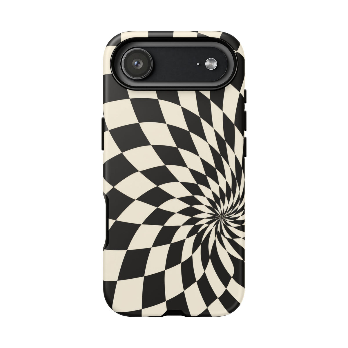 Twist Theory iPhone Tough Case | Optical Checkerboard