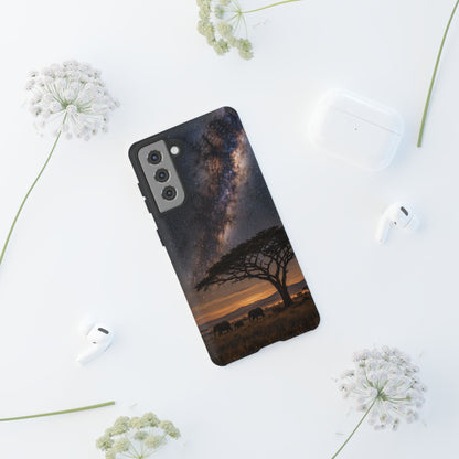 Milky Way over the Plains Samsung Galaxy Tough Case