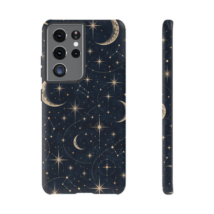 Celestial Moon Samsung Galaxy Tough Case | Nocturne Atlas