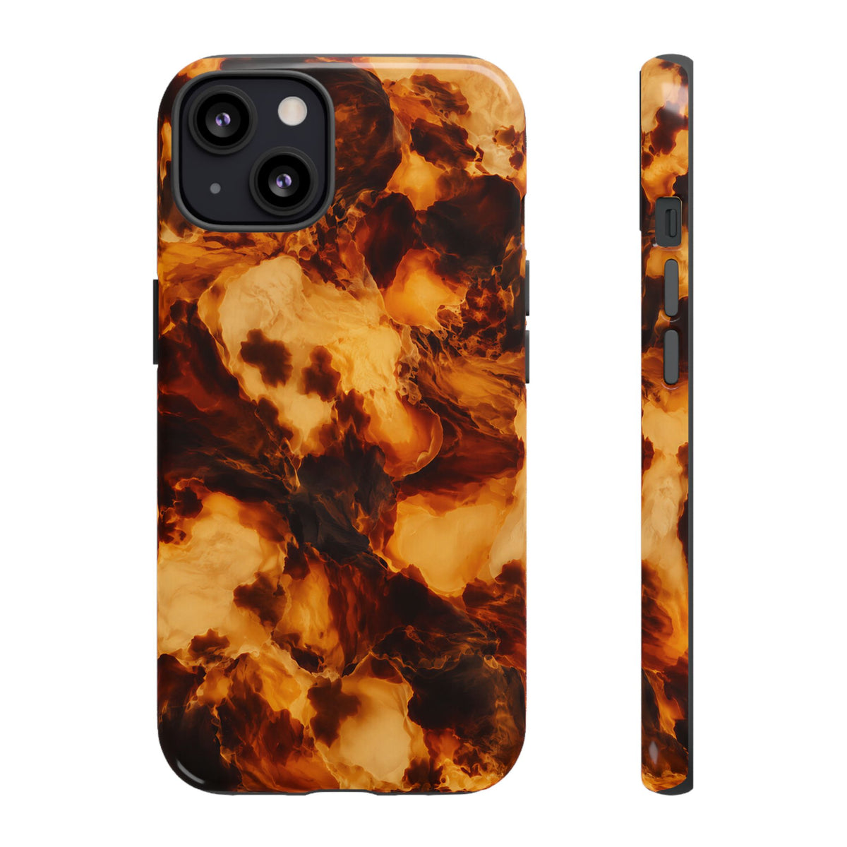 Amber Marble iPhone Tough Case | Amber Mosaic
