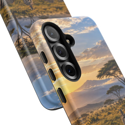 Zebra Water Mirror Samsung Galaxy Tough Case | zebra safari