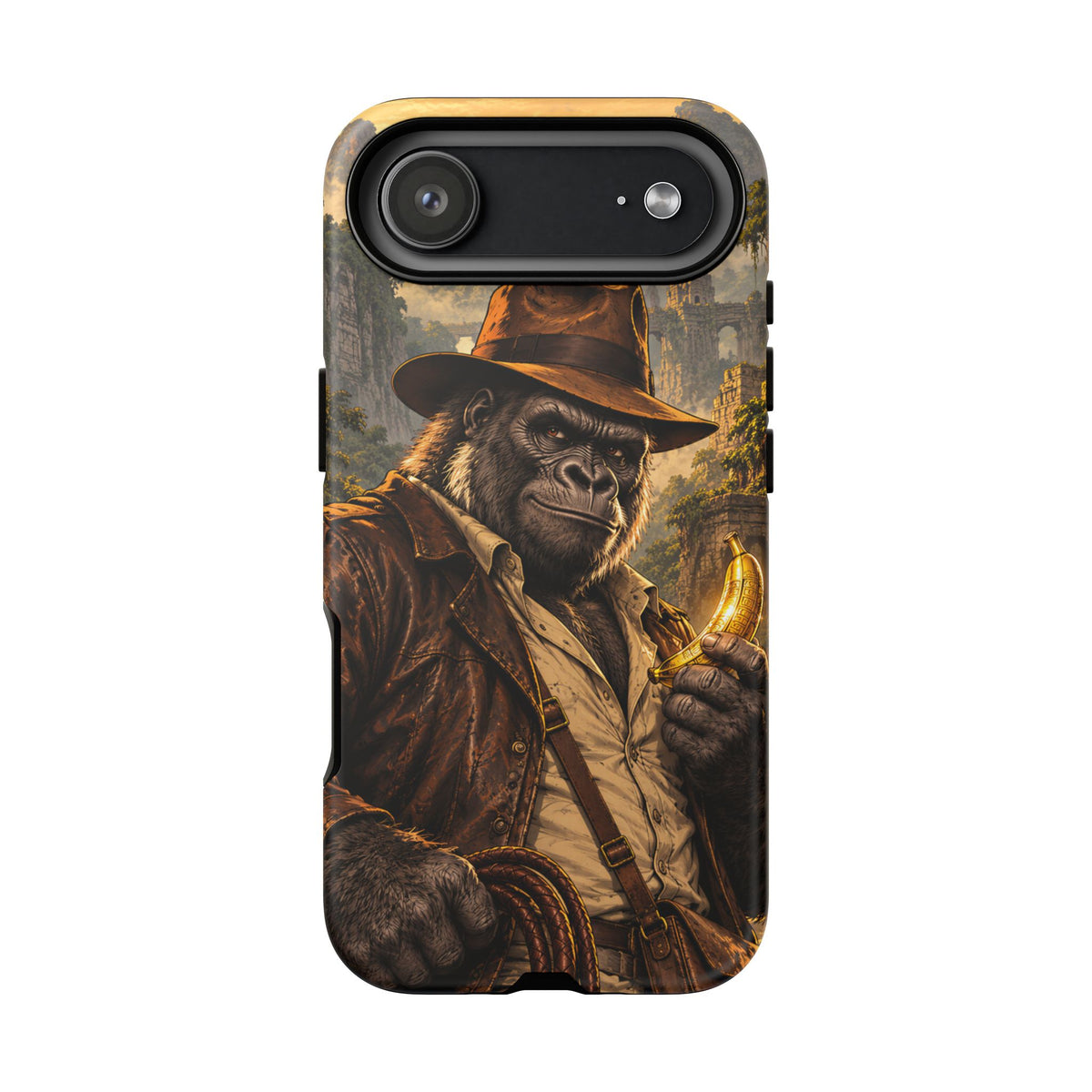 Adventure Gorilla iPhone Tough Case | Temple of Bananas