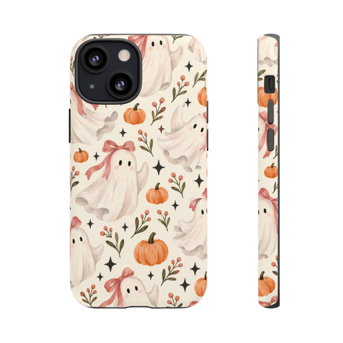 Blush Boo Social iPhone Tough Case | cute ghost