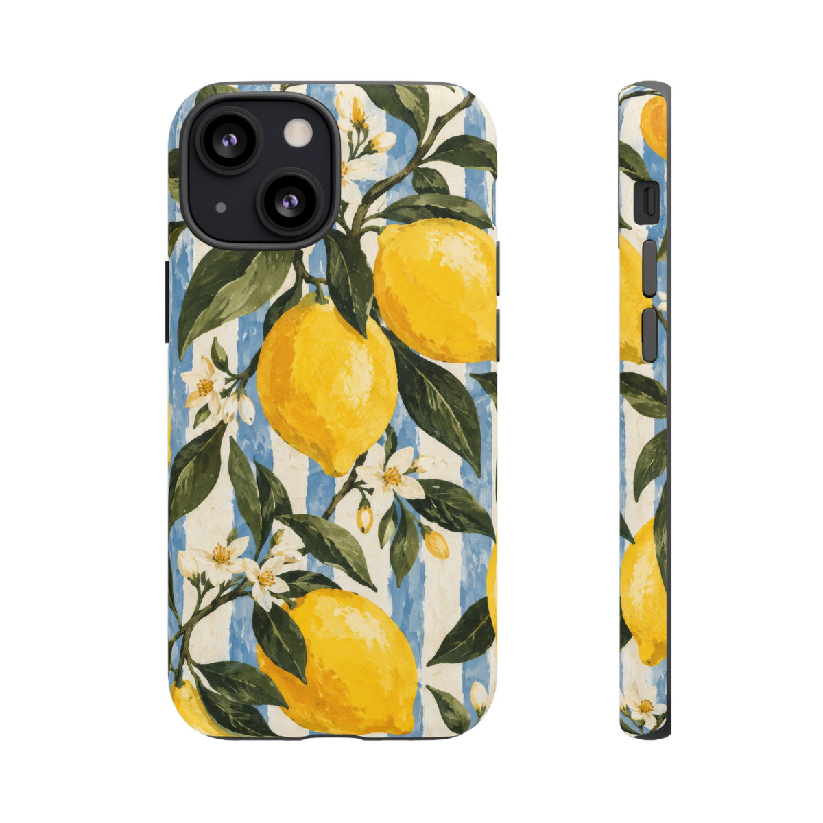 Riviera Lemons iPhone Tough Case | lemon print