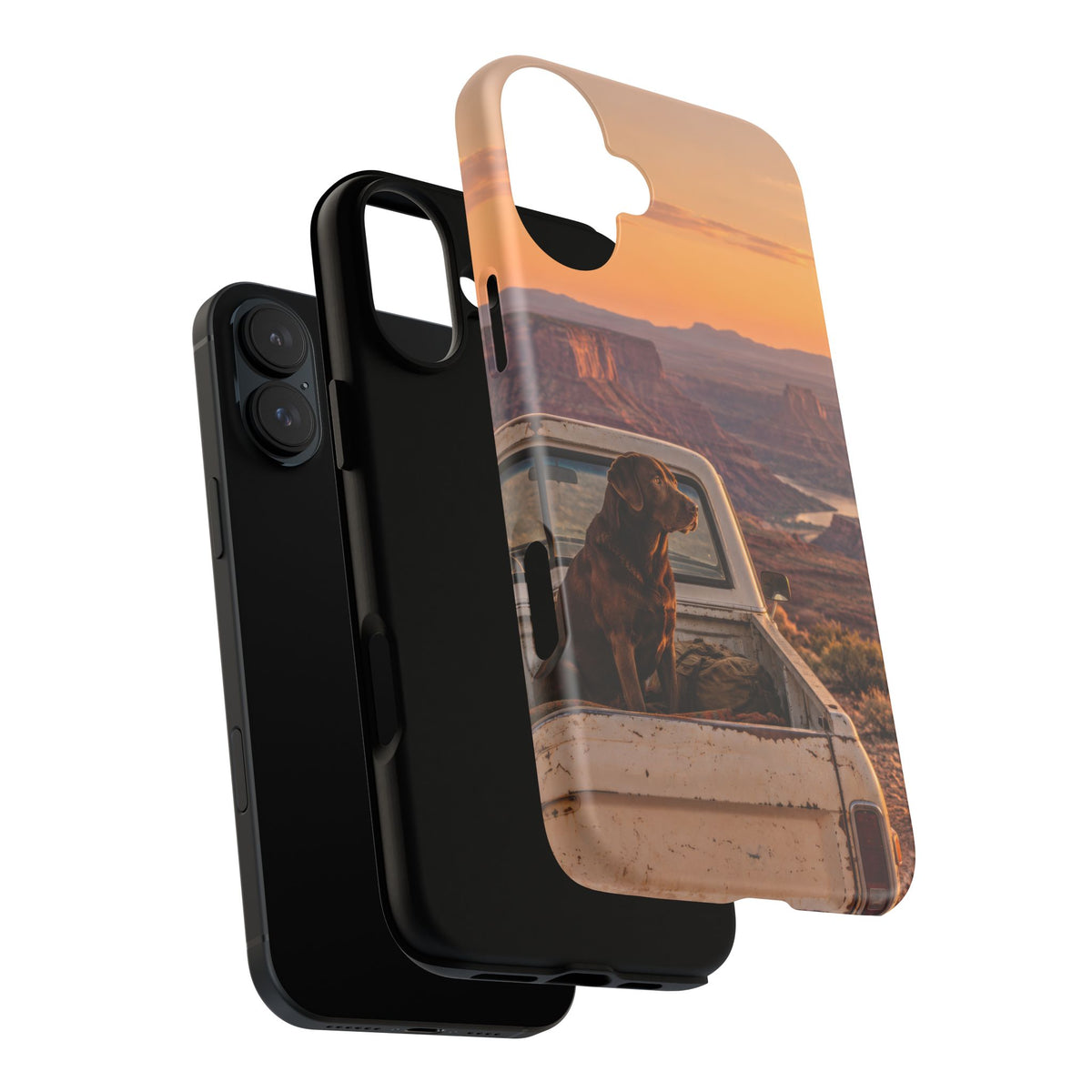 Desert Tailgate Companion iPhone Tough Case | labrador