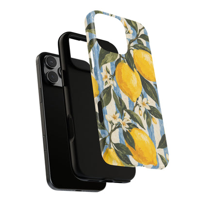 Riviera Lemons iPhone Tough Case | lemon print