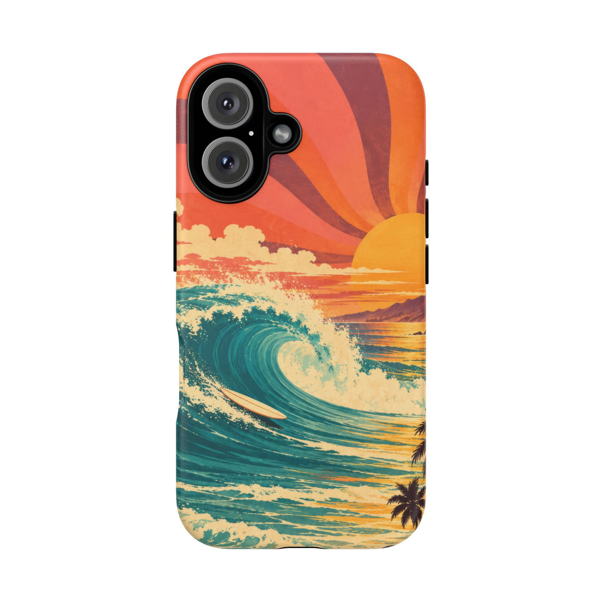 Pacific Daydream iPhone Tough Case | vintage surf