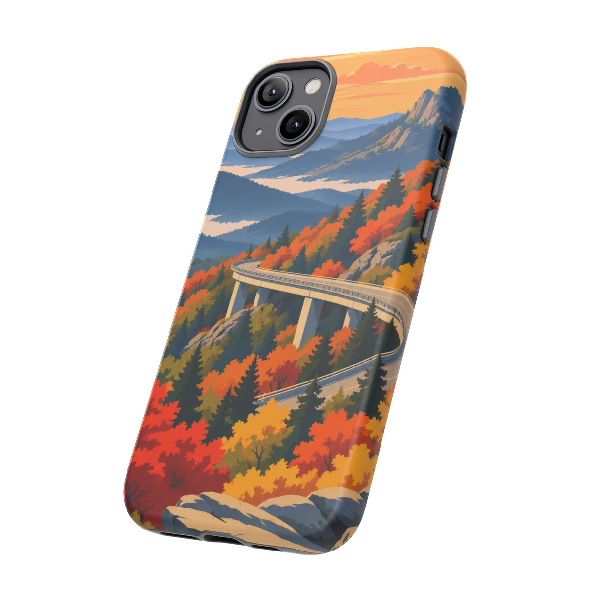 Blue Ridge Parkway — Viaduct Morning iPhone Tough Case