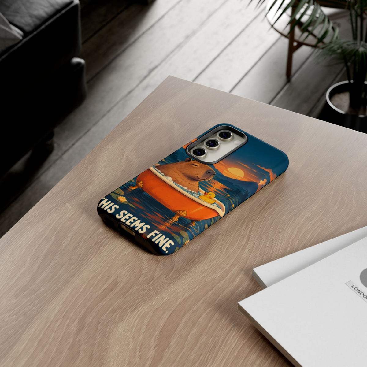 Minor Inconvenience Samsung Galaxy Tough Case | funny capybara