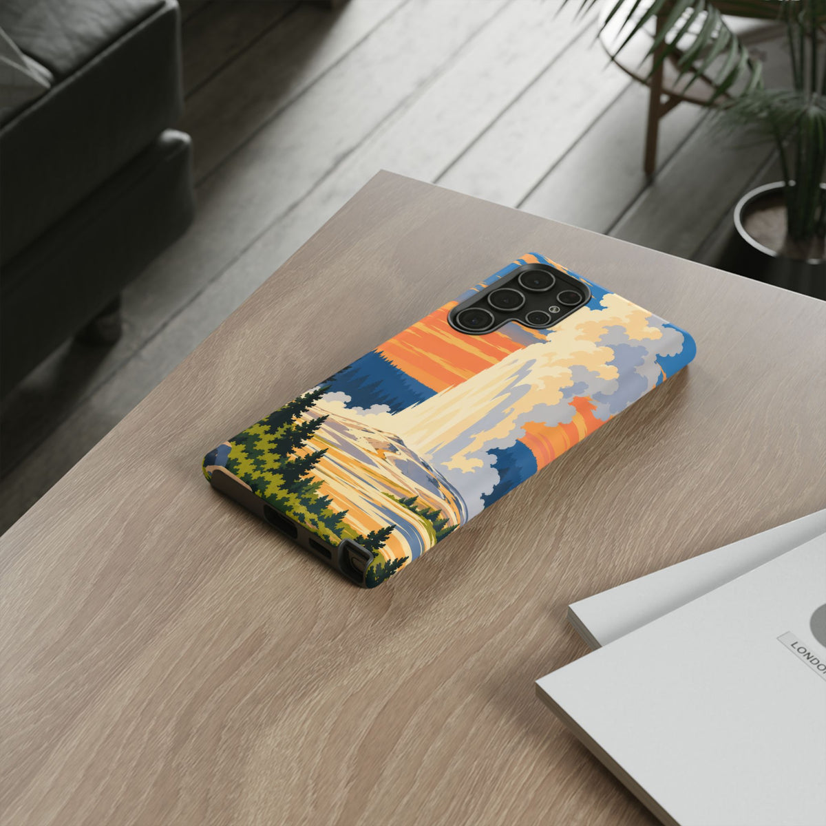 Yellowstone — Geyser Dawn Samsung Galaxy Tough Case