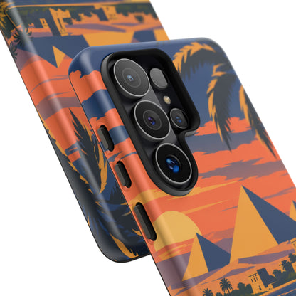 The Pyramids — Nile Dusk Samsung Galaxy Tough Case