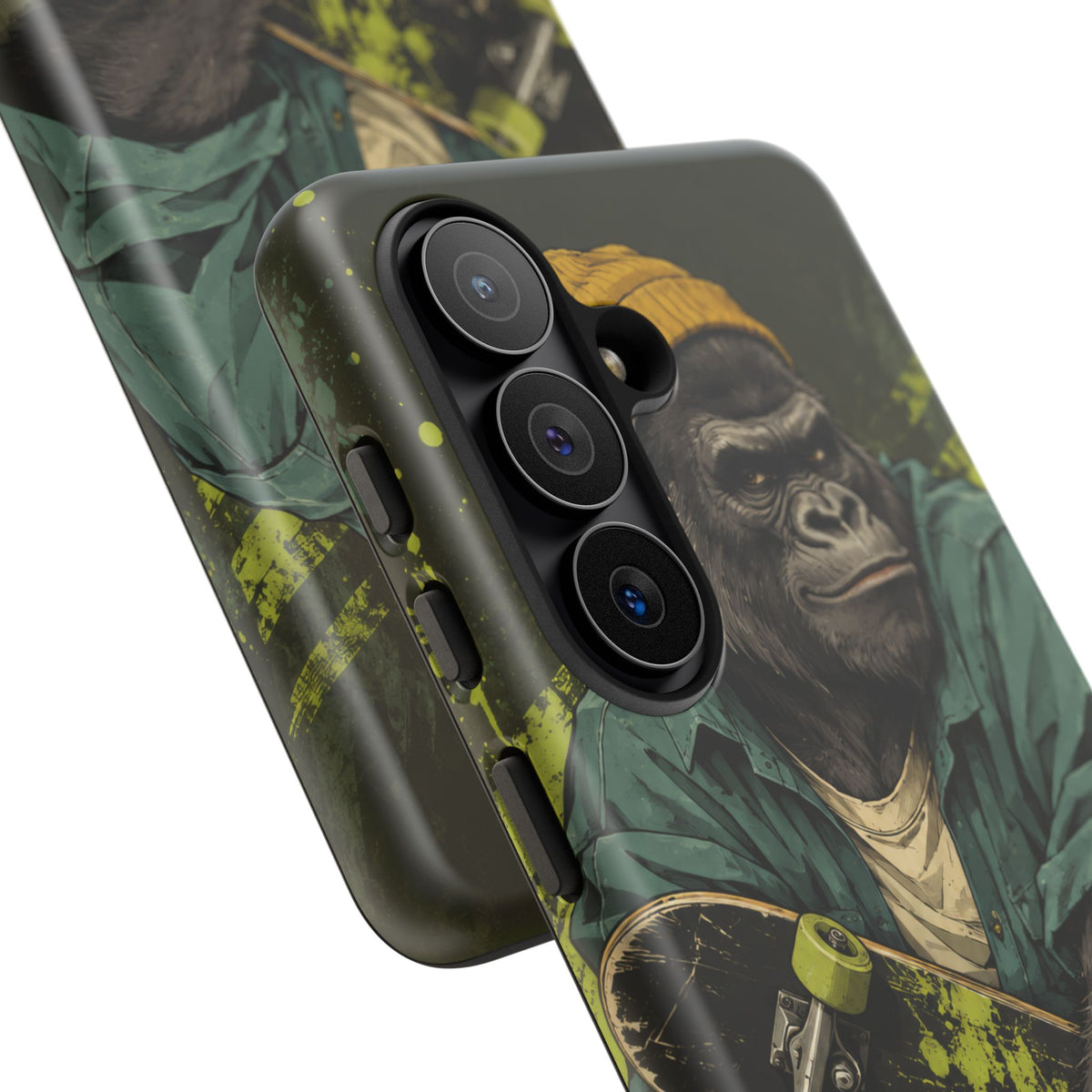 Concrete Jungle Samsung Galaxy Tough Case | Skater Gorilla Illustration